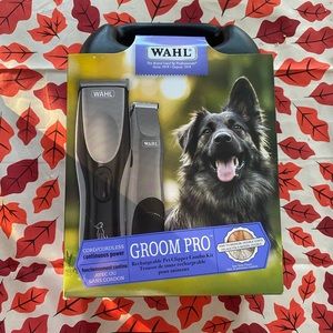 Wahl Groom Pro Cordless Dog Trimmer with continuous power - rechargeable